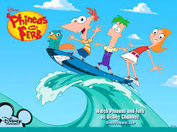 Phineas , Ferb, Candice, and Perry!